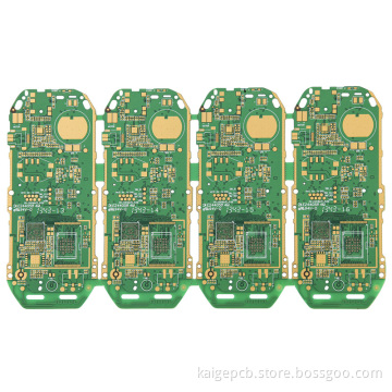6 L Smart Phone Board 0.076mm Line OSP+Enig Finishing 0.5mm Thickness UL Approved (KG-M6-008)